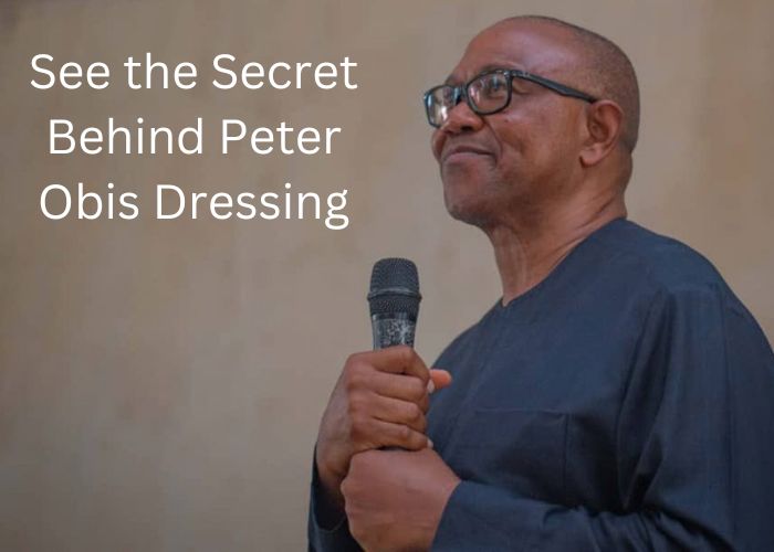 See the Secret Behind Peter Obis Dressing